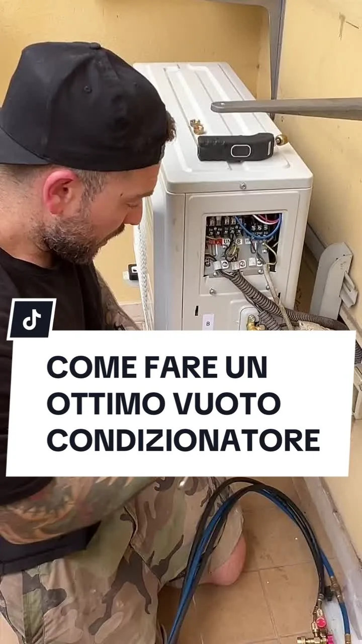 COME FARE UN OTTIMO VUOTO CONDIZIONATORE Con @🔥❄️ Idraulica Milano 🔥❄️