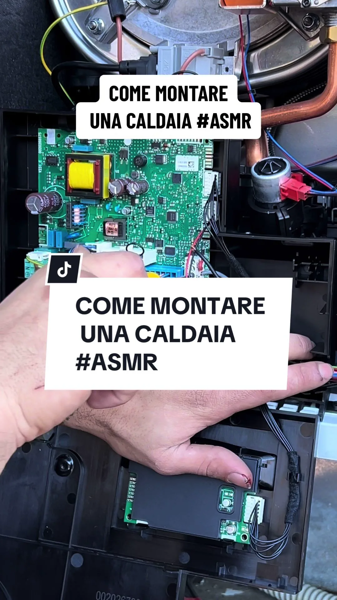 COME MONTARE UNA CALDAIA