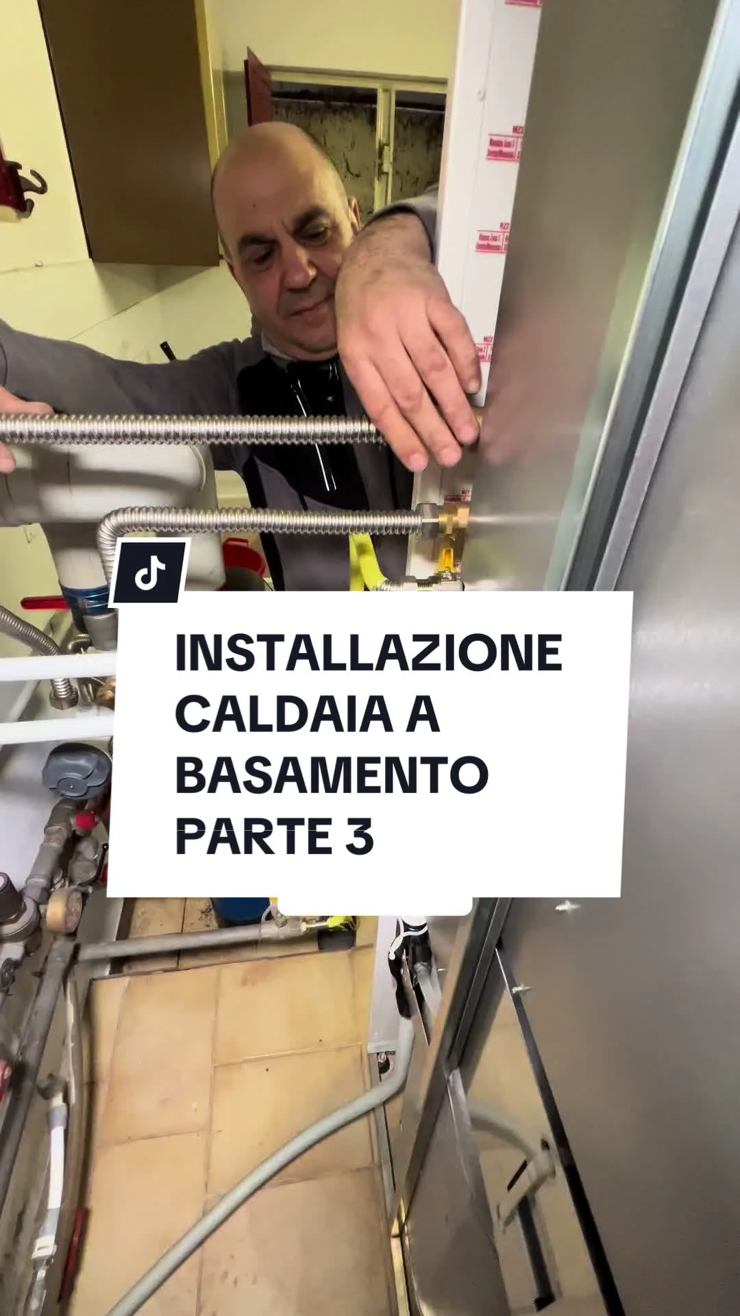 INSTALLAZIONE CALDAIA A BASAMENTO PARTE 3