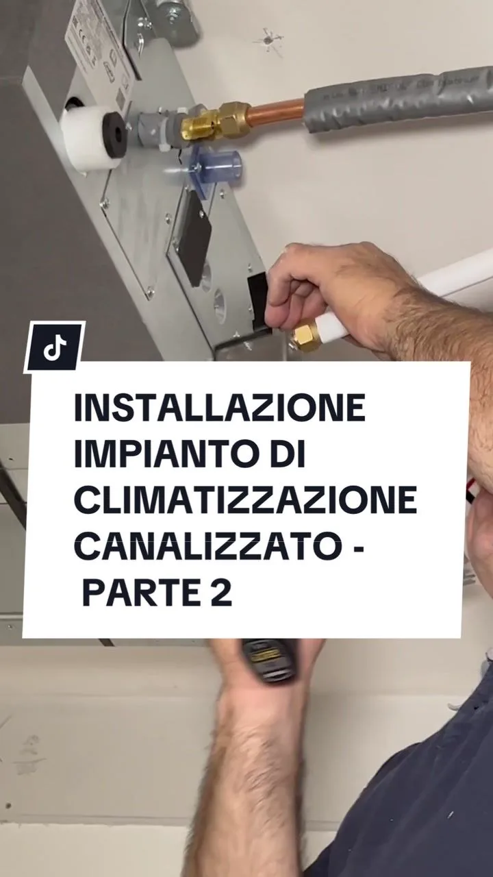 INSTALLAZIONE IMPIANTO DI CLIMATIZZAZIONE CANALIZZATO - PARTE 2
