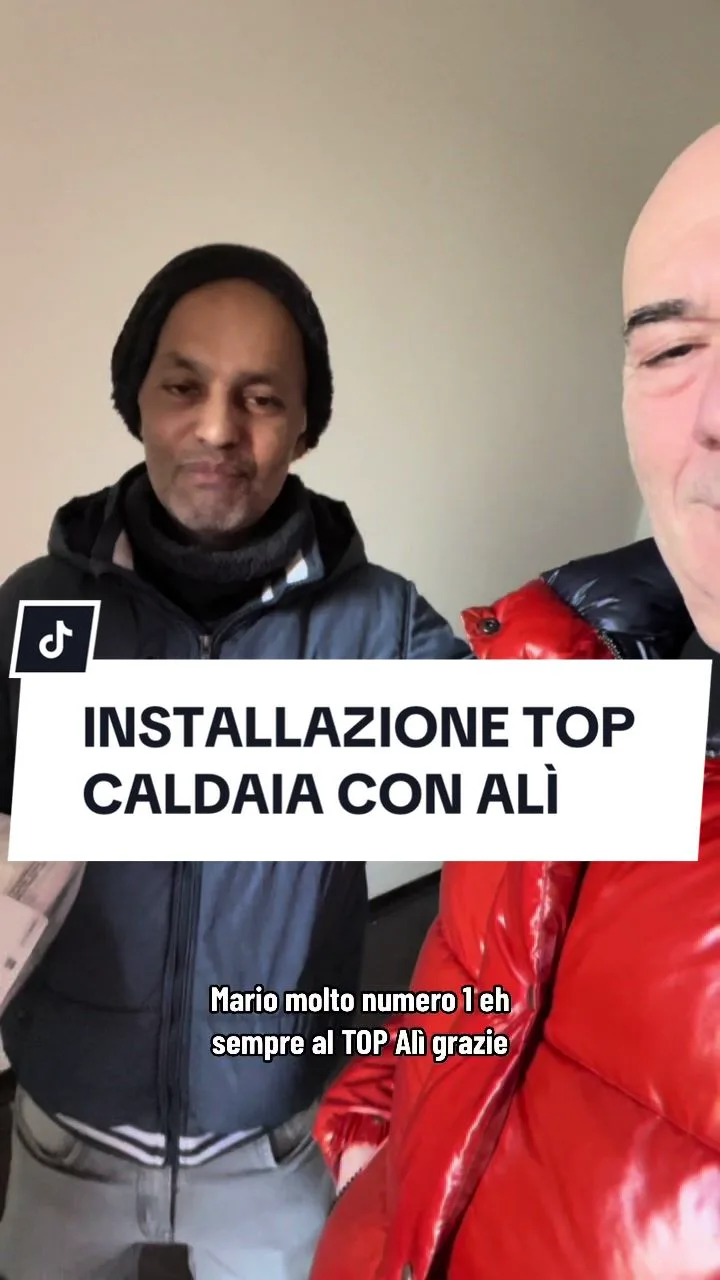 INSTALLAZIONE TOP CALDAIA CON ALÌ