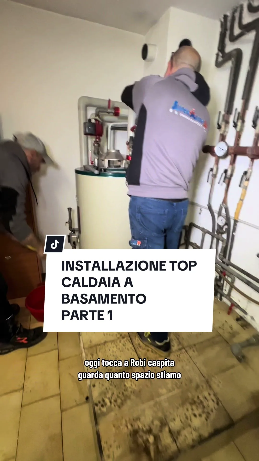 INSTALLAZIONE TOP CALDAIA A BASAMENTO PARTE 1