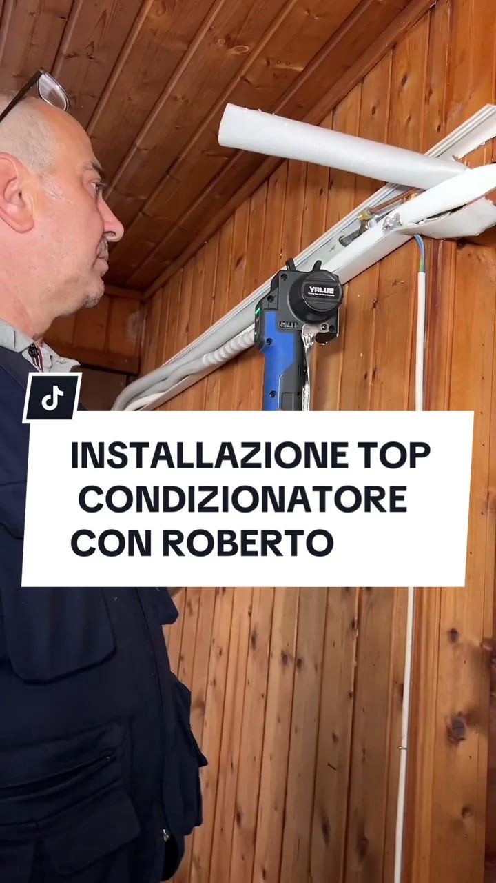INSTALLAZIONE TOP CONDIZIONATORE CON ROBERTO