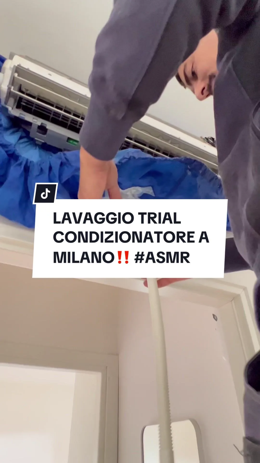 LAVAGGIO TRIAL CONDIZIONATORE A MILANO‼️