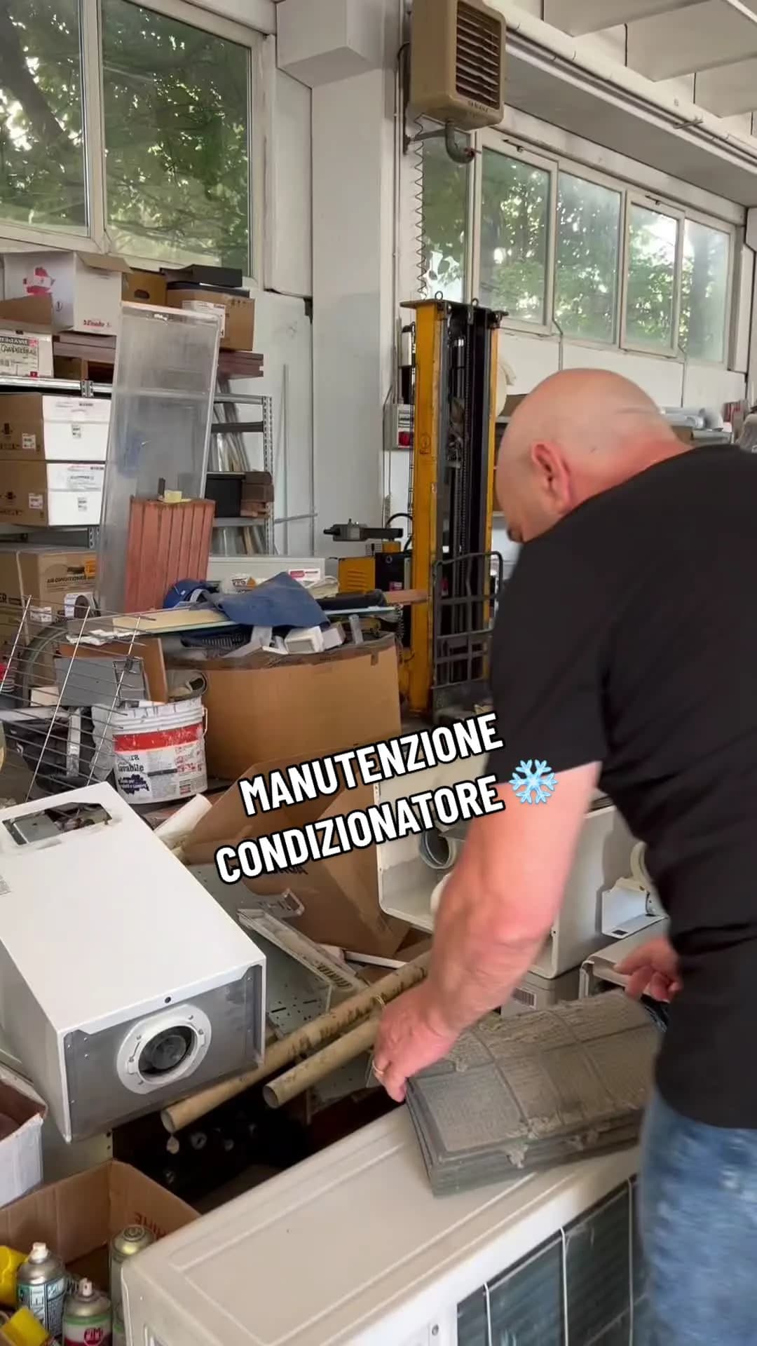 Manutenzione condizionatore: errore comune 🫣