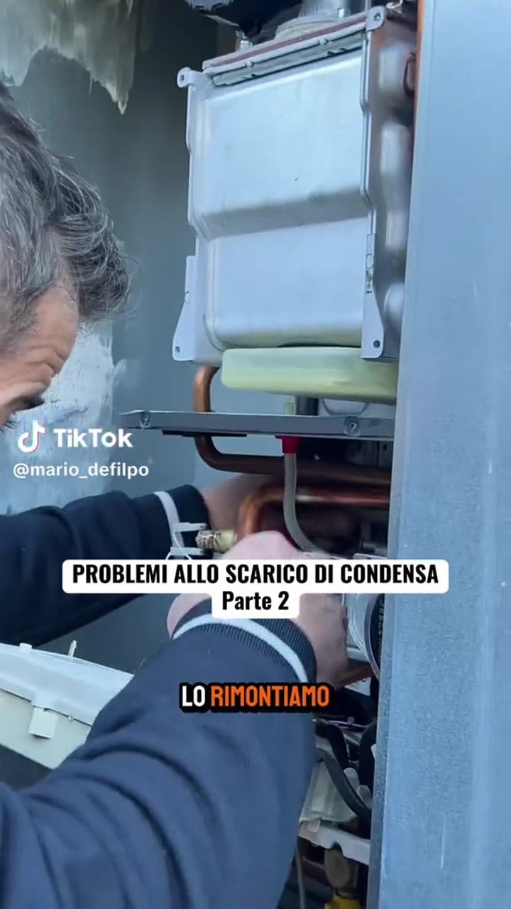 PARTE 2 | PROBLEMI ALLO SCARICO DI CONDENSA