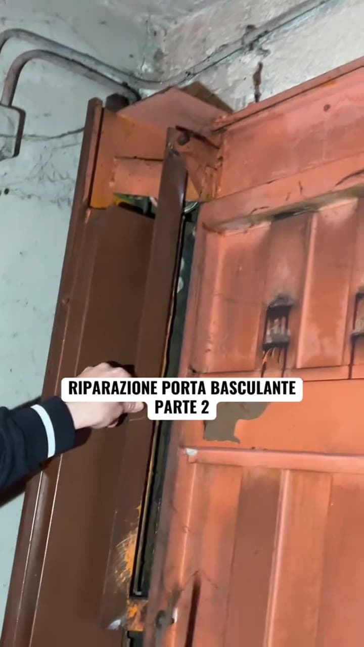 PARTE 2 | RIPARAZIONE PORTA BASCULANTE