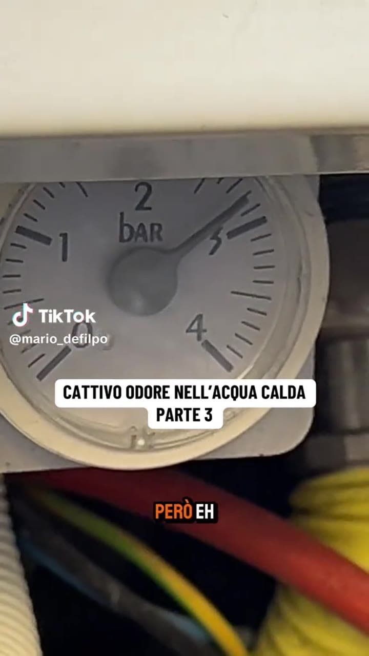 PARTE 3 | CATTIVO ODORE NELL’ACQUA CALDA
