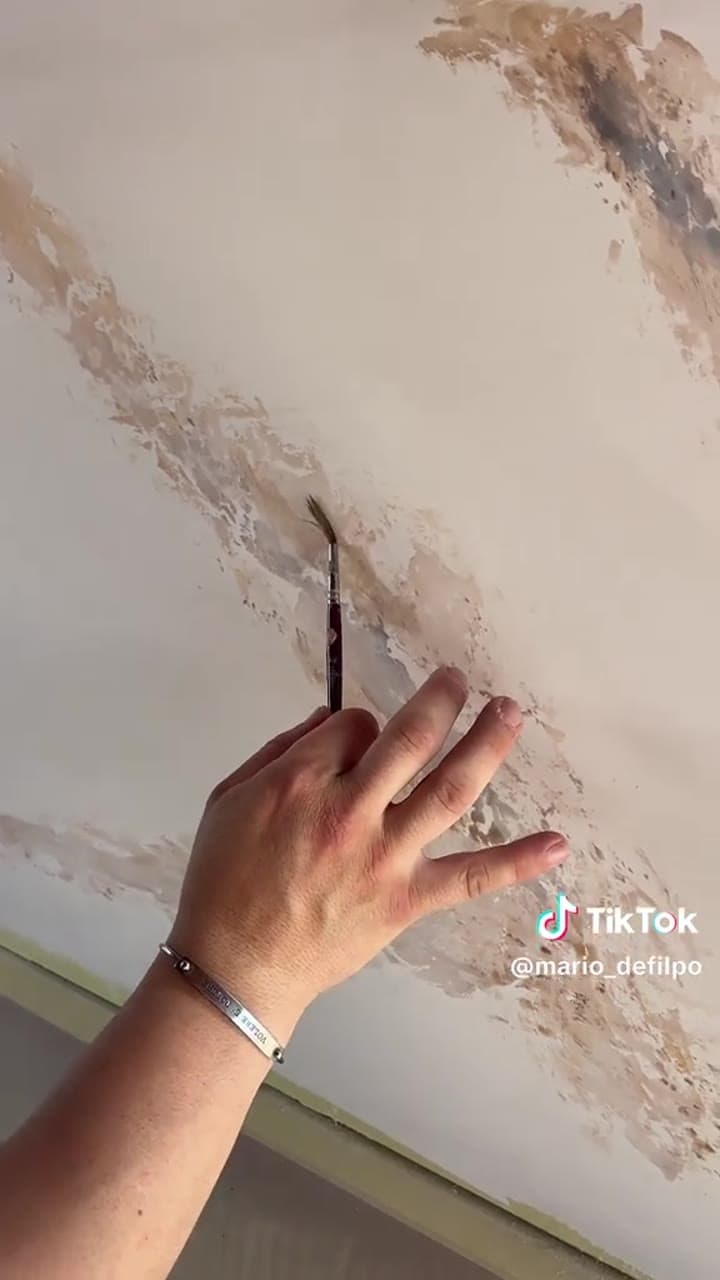 PARTE 3 | COME CREARE UN EFFETTO MARMO CON LO STUCCO In collaborazione con @👷🏻♂️IL MASTRO DI TIK_TOK‼️