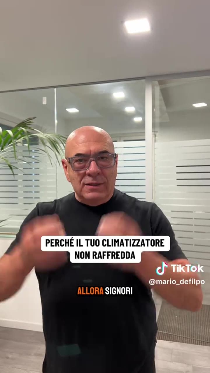 Il climatizzatore non raffredda: non sempre è il gas