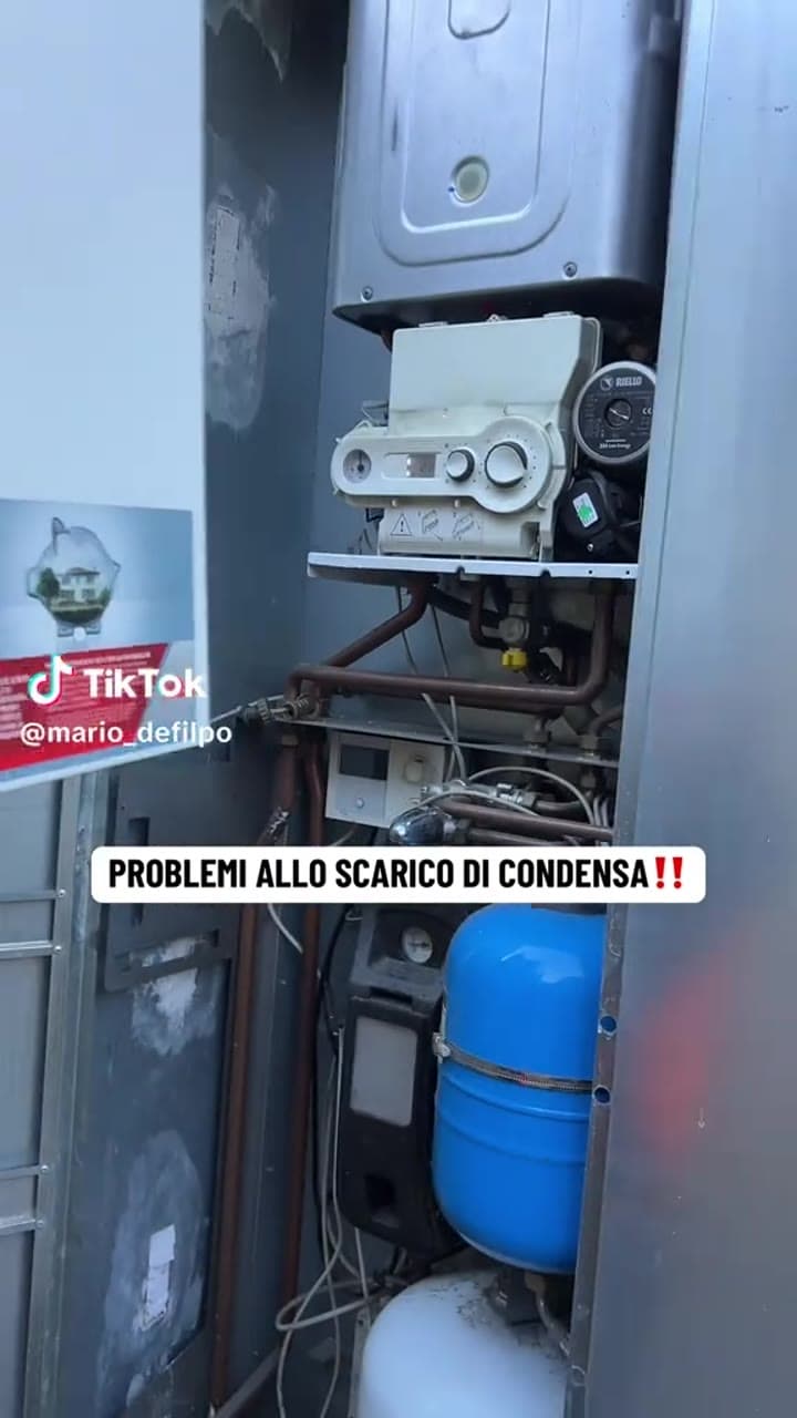 PROBLEMI ALLO SCARICO DI CONDENSA