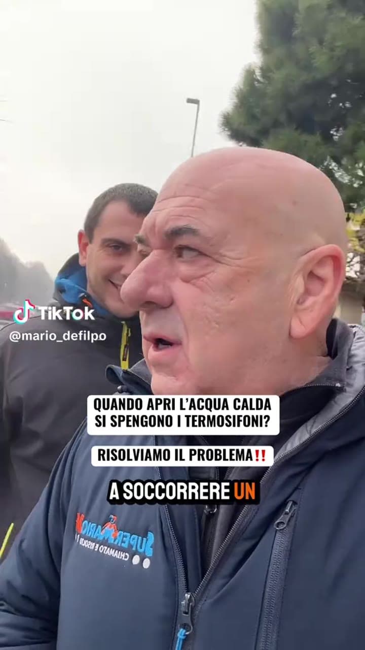 QUANDO APRI L’ACQUA CALDA SI SPENGONO I TERMOSIFONI? RISOLVIAMO IL PROBLEMA‼️
