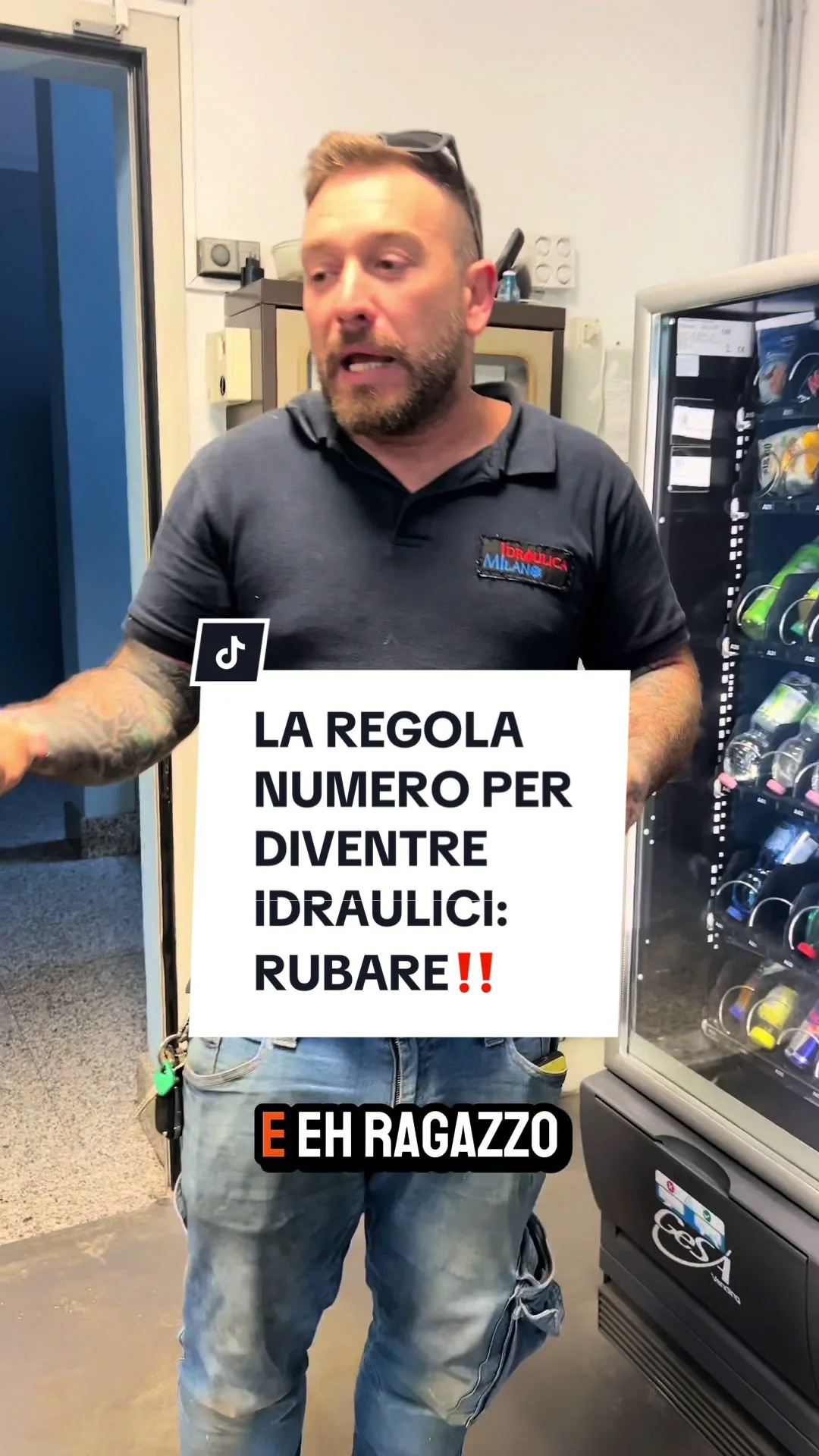 LA REGOLA NUMERO PER DIVENTRE IDRAULICI: RUBARE‼️