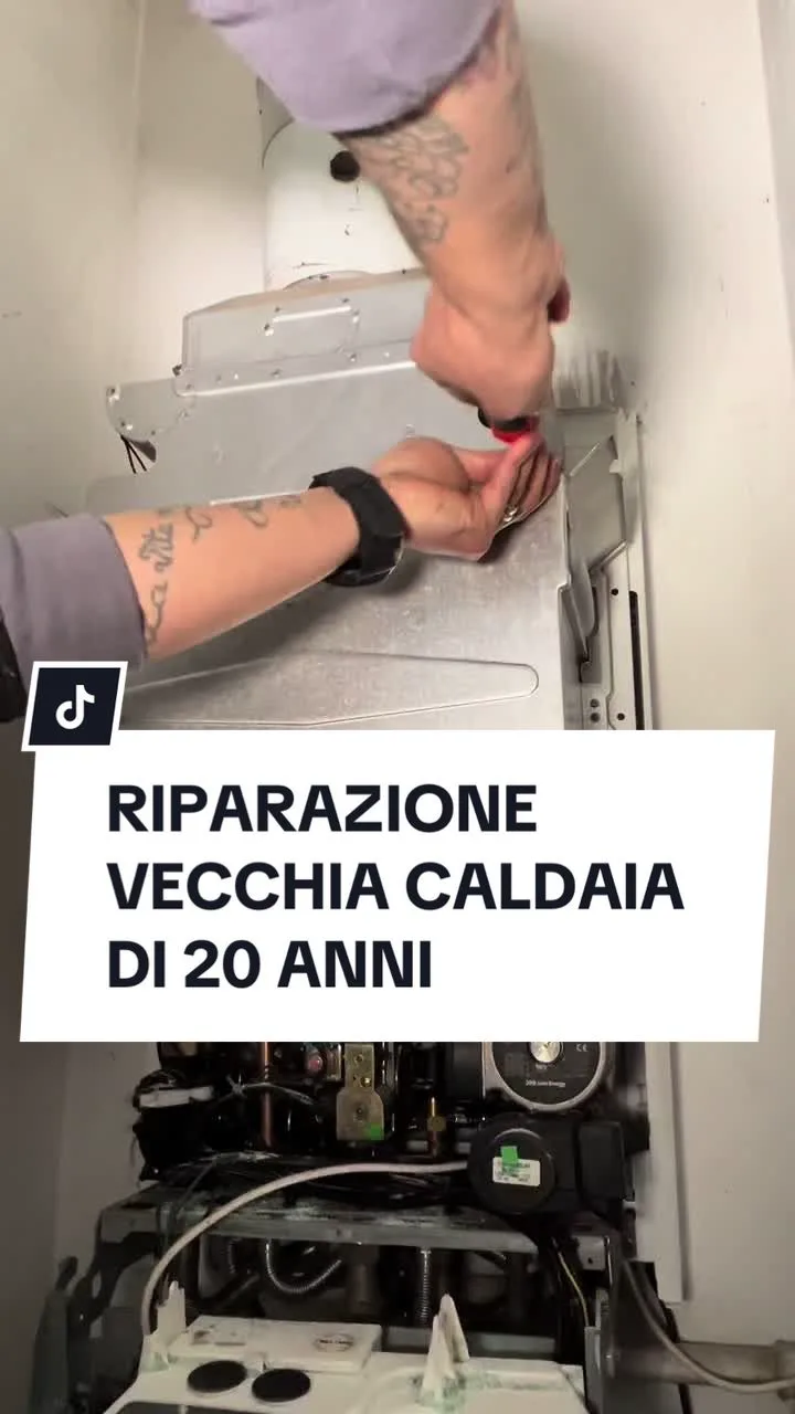 RIPARAZIONE VECCHIA CALDAIA DI 20 ANNI