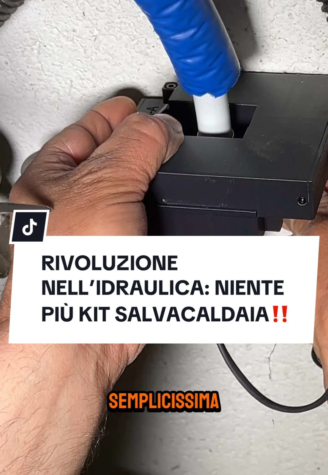 RIVOLUZIONE NELL’IDRAULICA: NIENTE PIÙ KIT SALVACALDAIA‼️