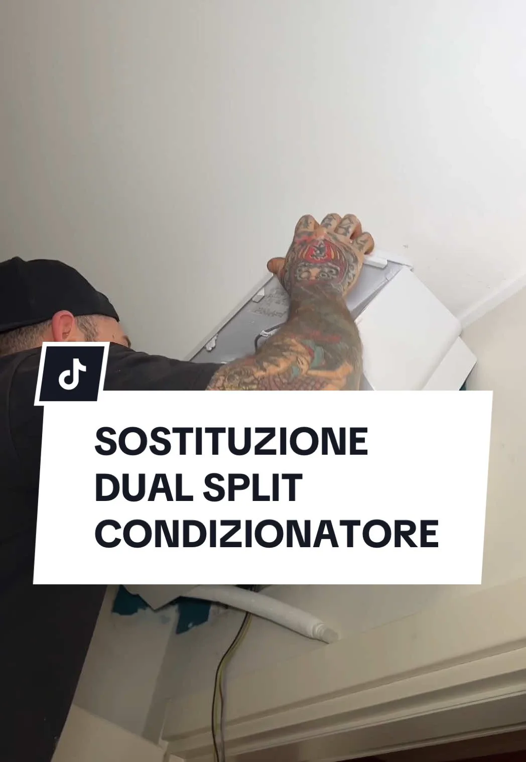 SOSTITUZIONE DUAL SPLIT CONDIZIONATORE In collaborazione con @🔥❄️ Idraulica Milano 🔥❄️