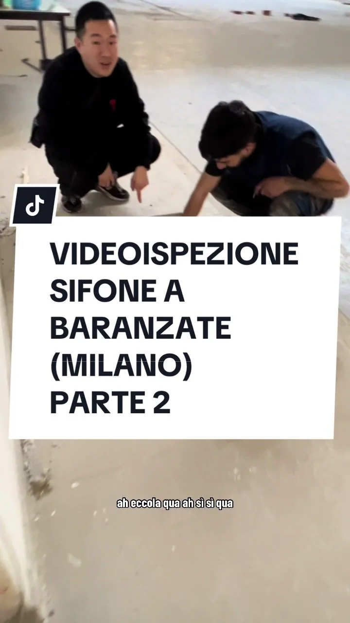 VIDEOISPEZIONE SIFONE A BARANZATE (MILANO) PARTE 2