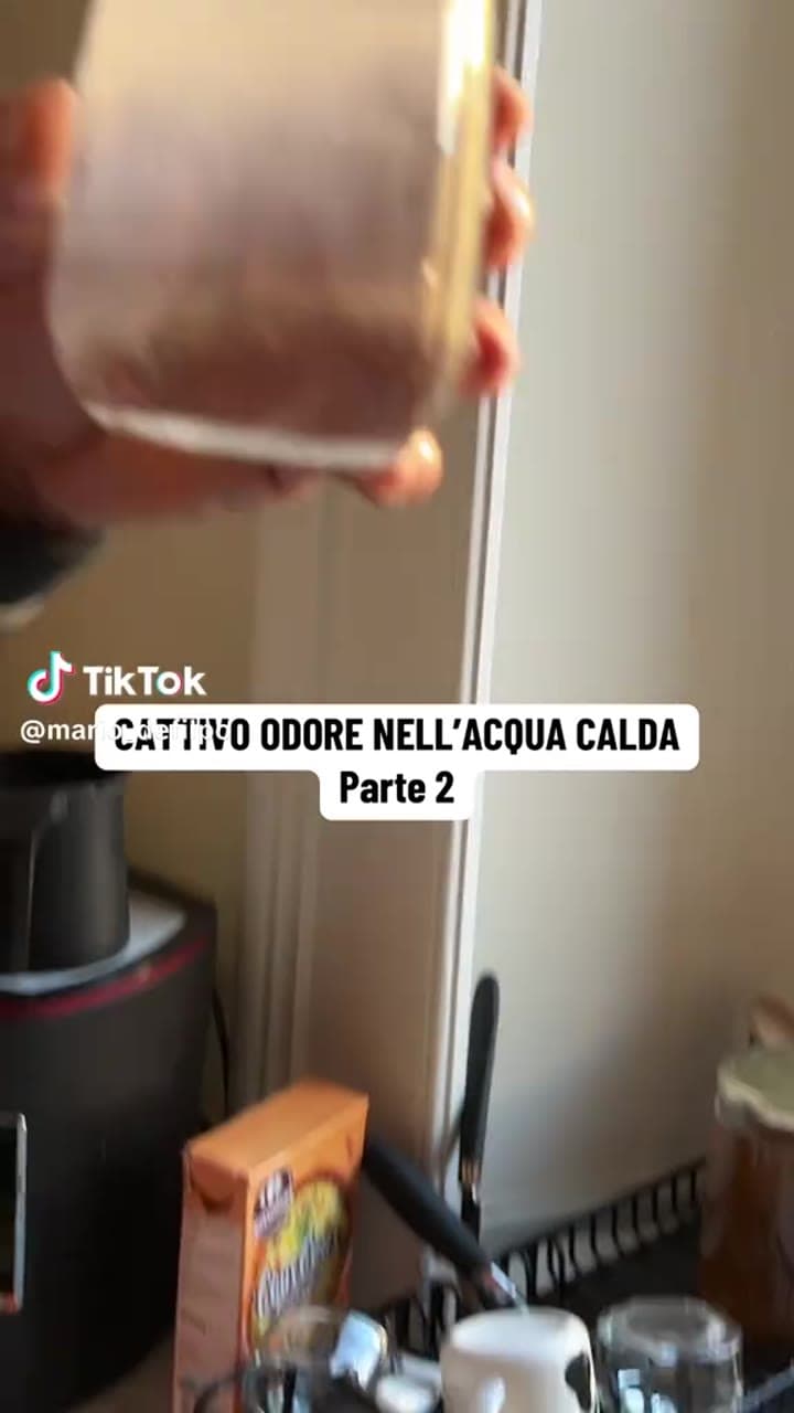 CATTIVO ODORE NELL’ACQUA CALDA Parte 2