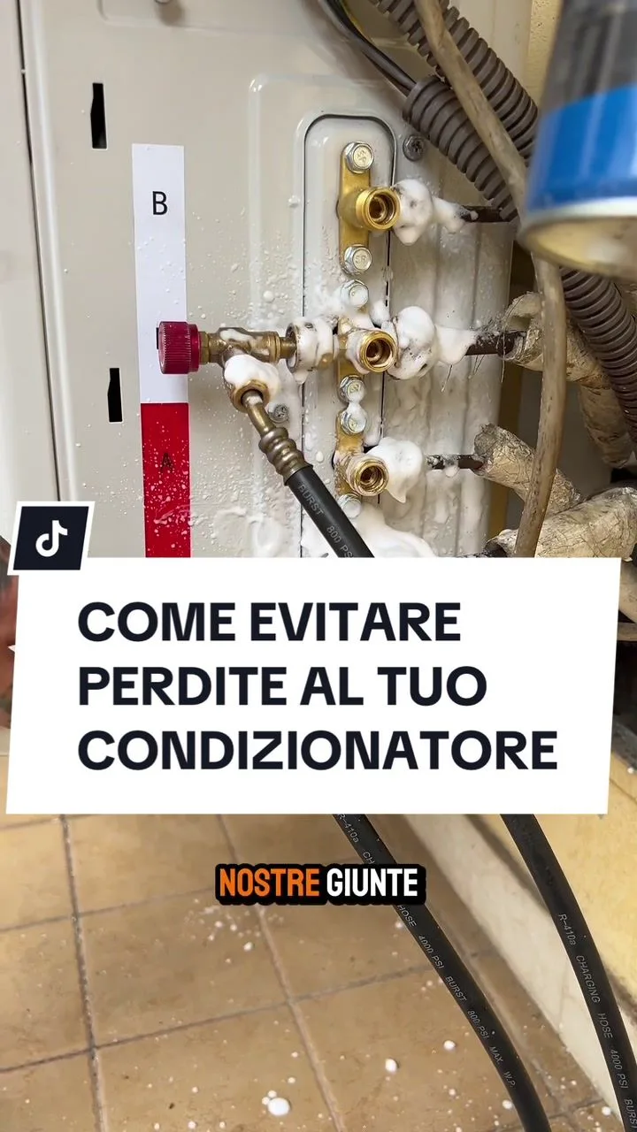 COME EVITARE PERDITE AL TUO CONDIZIONATORE Con @🔥❄️ Idraulica Milano 🔥❄️ e @fede🏴☠️