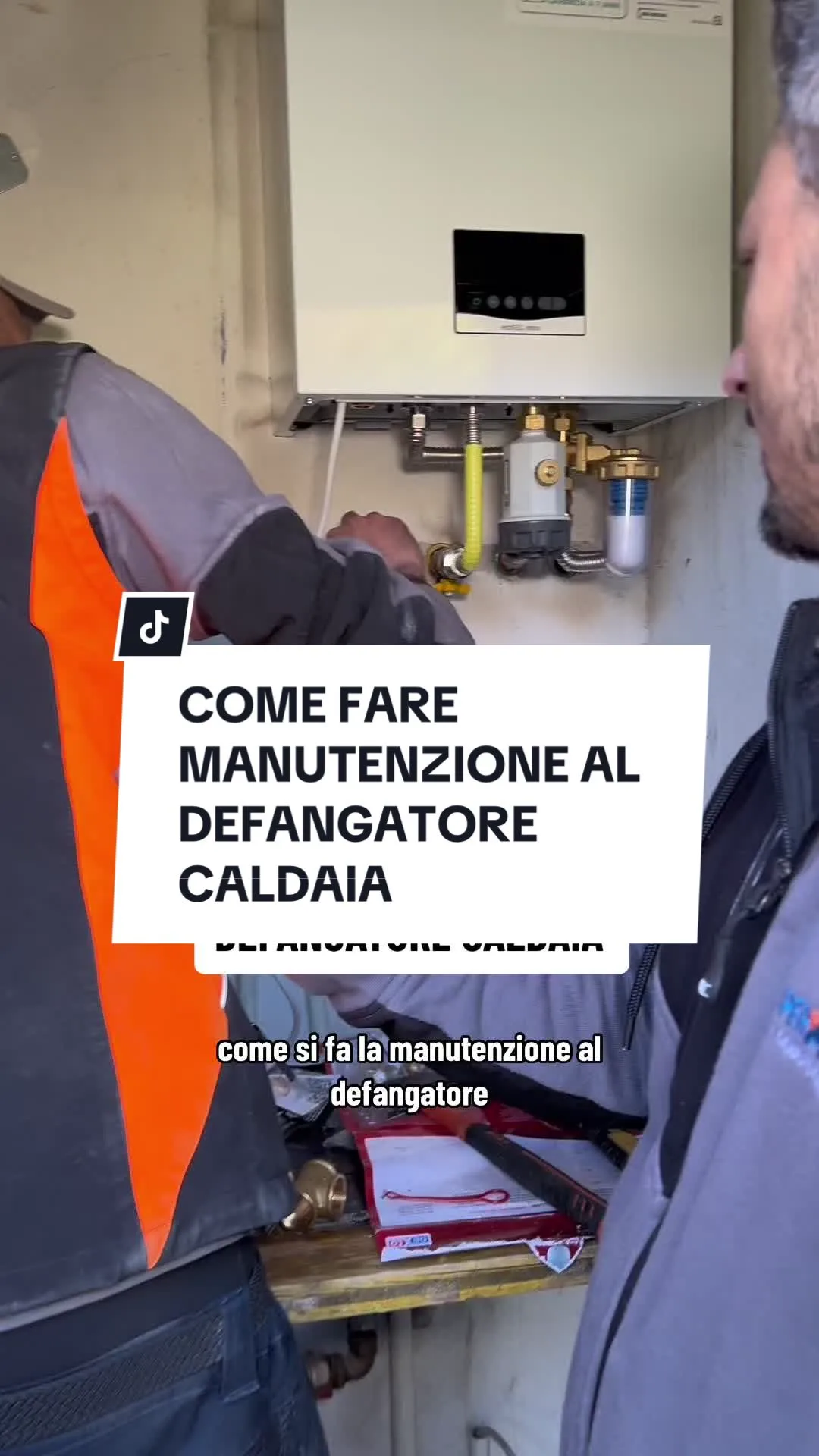 COME FARE MANUTENZIONE AL DEFANGATORE CALDAIA
