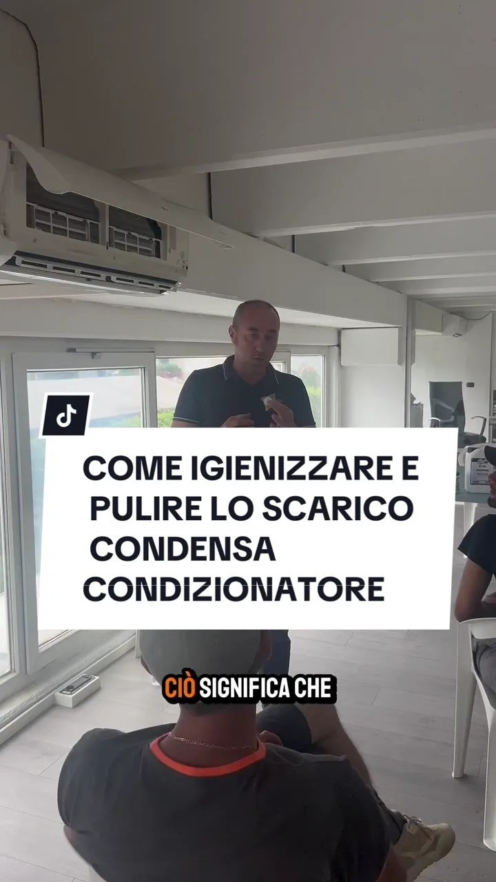 COME IGIENIZZARE E PULIRE LO SCARICO CONDENSA CONDIZIONATORE