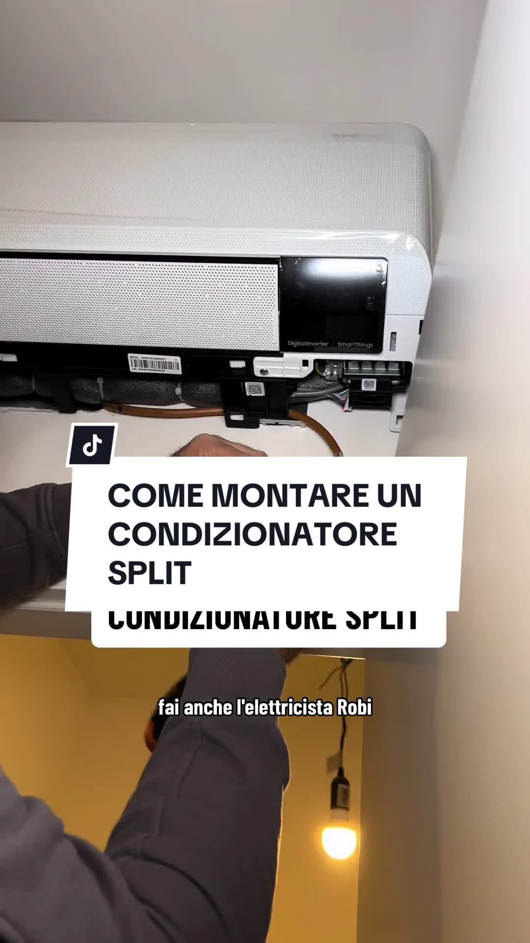 COME MONTARE UN CONDIZIONATORE SPLIT