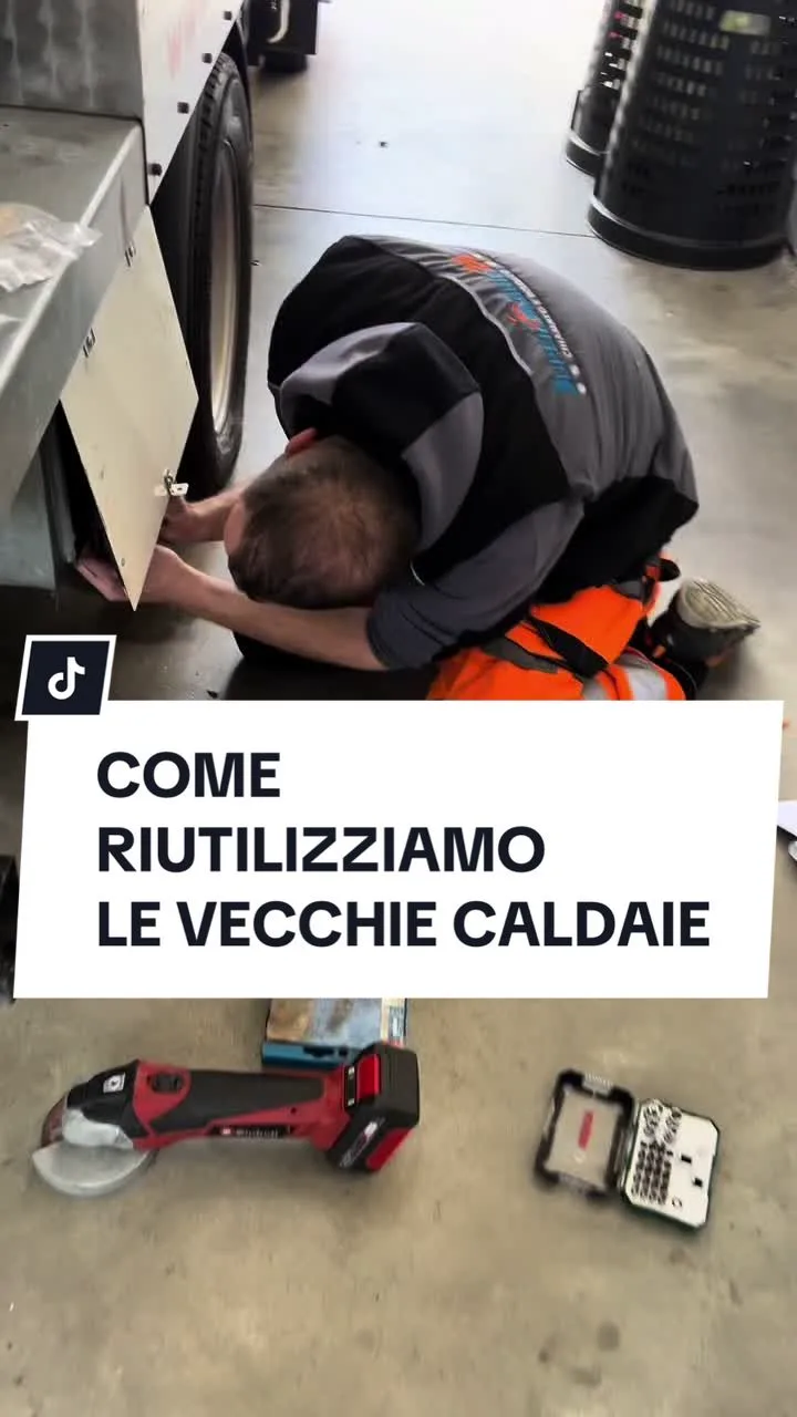COME RIUTILIZZIAMO LE VECCHIE CALDAIE