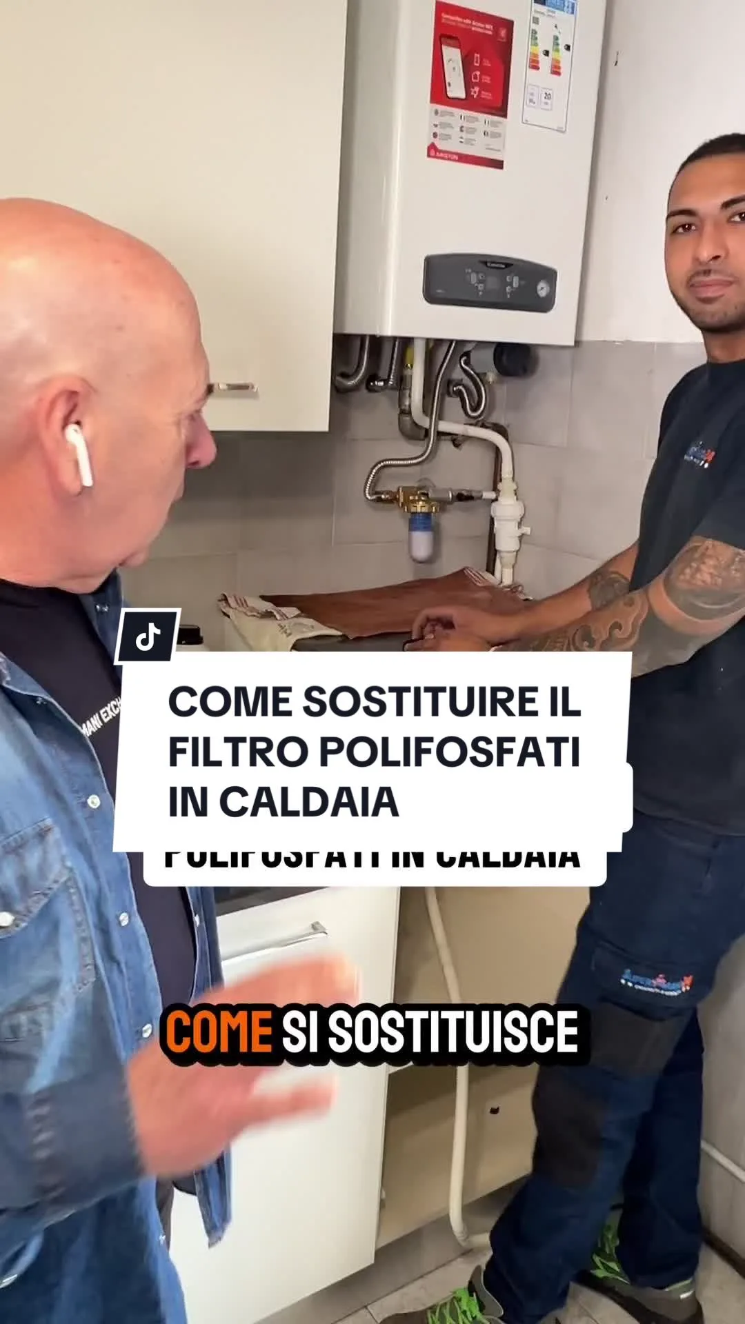 COME SOSTITUIRE IL FILTRO POLIFOSFATI IN CALDAIA