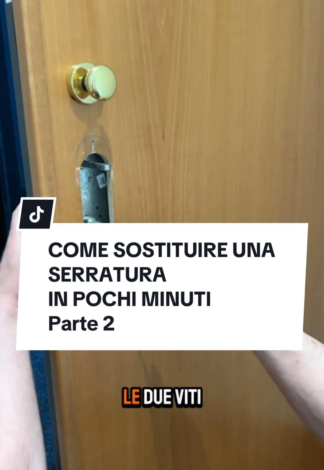 COME SOSTITUIRE UNA SERRATURA IN POCHI MINUTI Parte 2