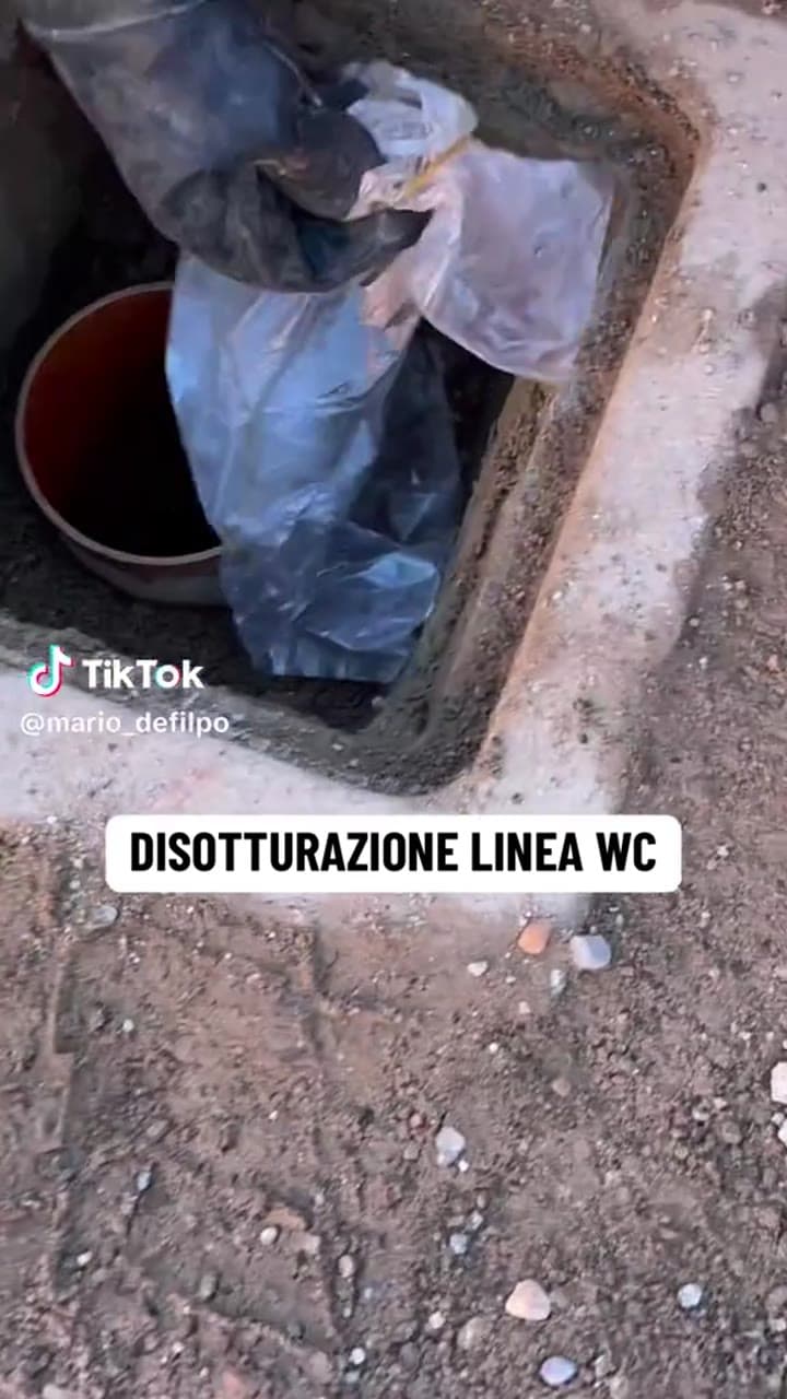 DISOTTURAZIONE LINEA WC
