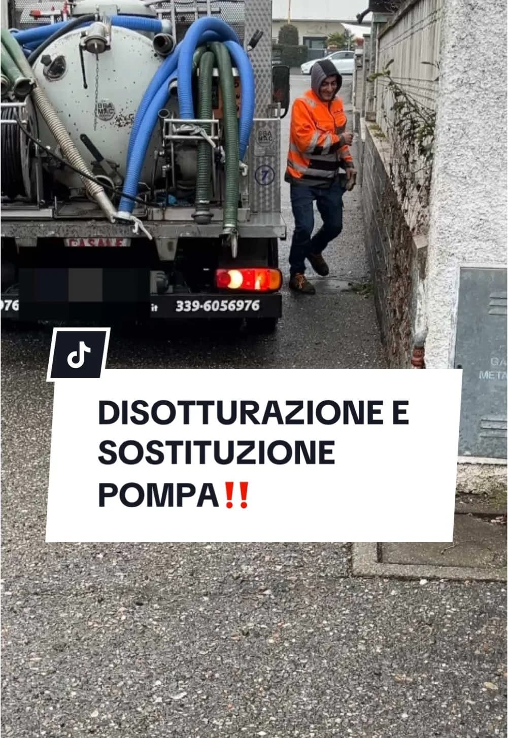 DISOTTURAZIONE E SOSTITUZIONE POMPA‼️