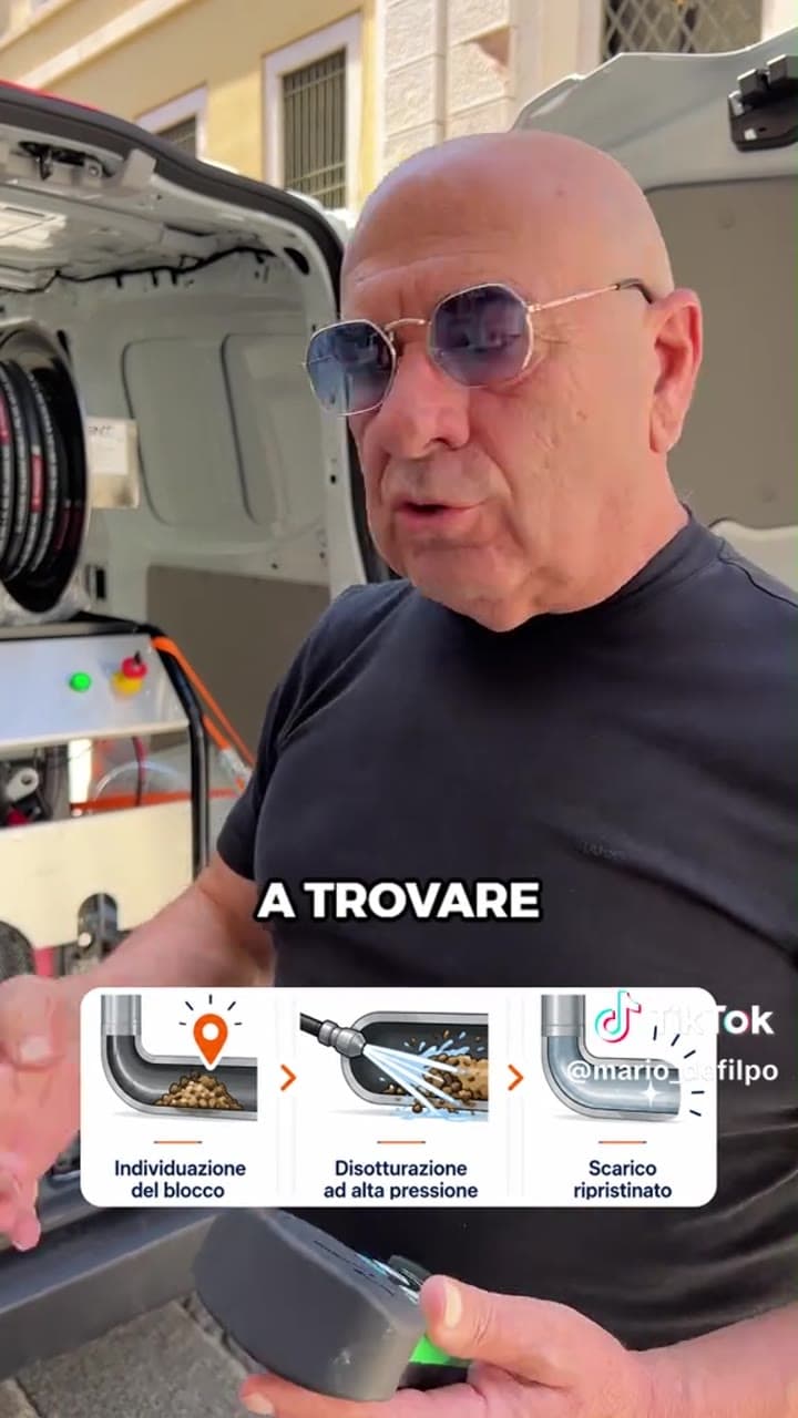 Dopo aver individuato il punto esatto dell'ostruzione con la videoispezione, è il momento di intervenire. Grazie all'attrezzatura professionale è possibile raggiungere il blocco, rimuovere l'ostruzione e ripristinare il corretto funzionamento della colonna di scarico. Ma c'è una cosa ancora più importante: non aspettare che il problema diventi un'emergenza. Se noti scarichi lenti, gorgoglii o altri segnali insoliti, intervenire subito significa evitare danni maggiori e interventi più complessi. La prevenzione è sempre la soluzione più conveniente. 💬 Ti è mai capitato di ignorare uno scarico lento e ritrovarti poi con un'otturazione completa? Raccontacelo nei commenti.