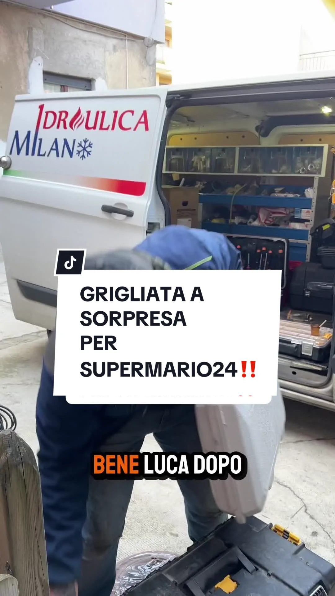 GRIGLIATA A SORPRESA PER SUPERMARIO24‼️ In collaborazione con @🔥❄️ Idraulica Milano 🔥❄️