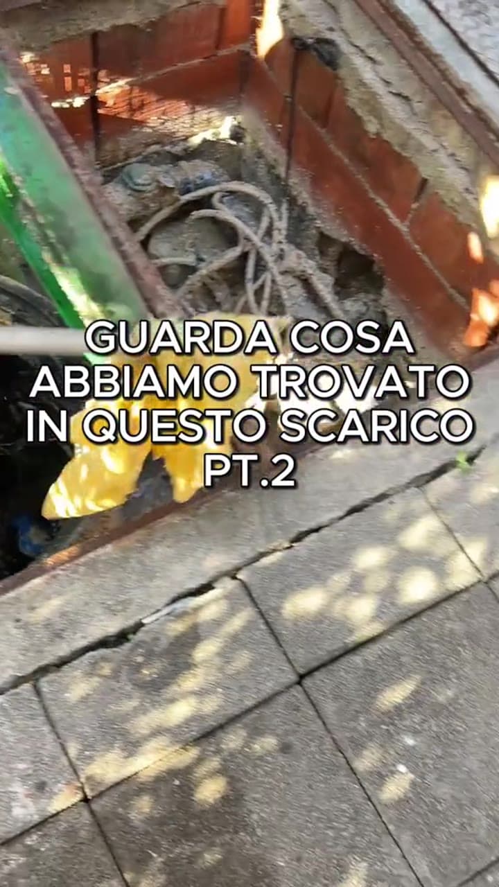 Guarda cosa abbiamo trovato in questo scarico, durante la sostituzione di una pompa sommersa! - Parte 2