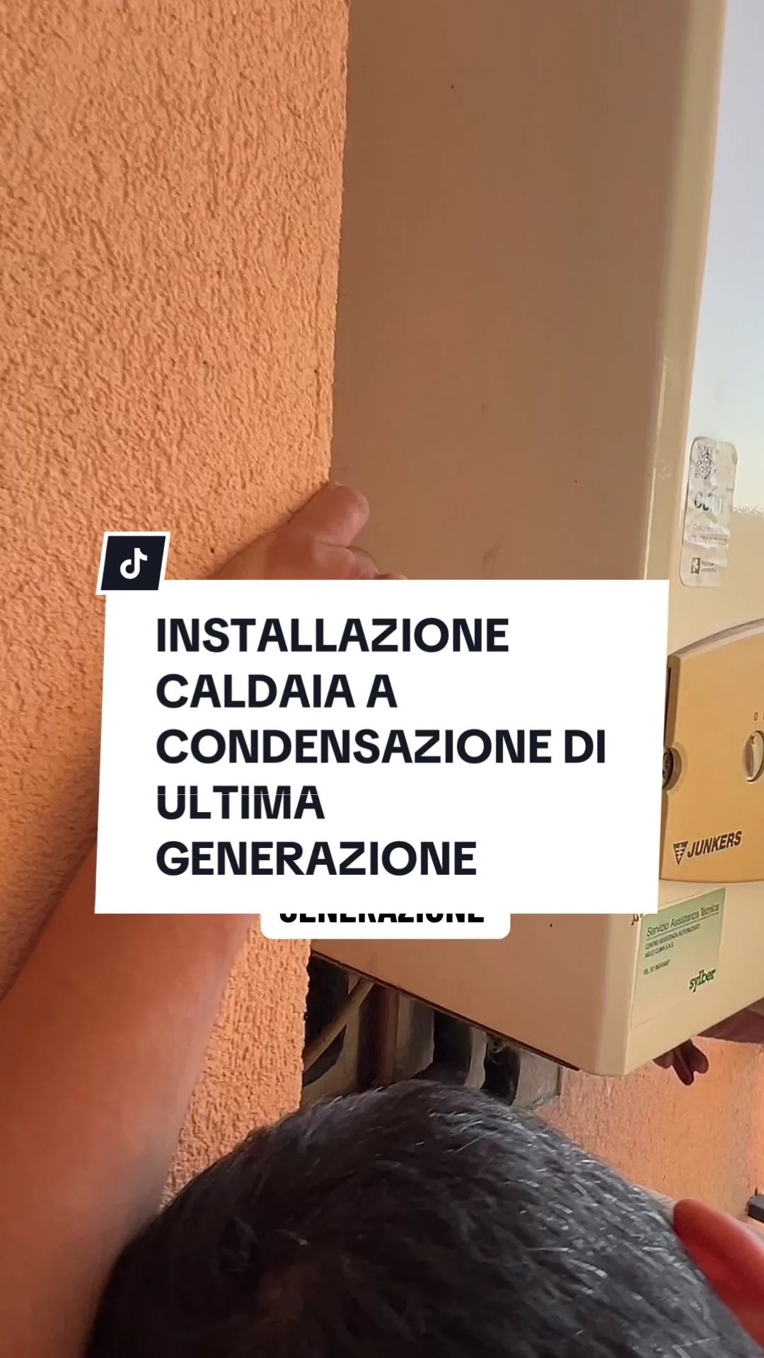 INSTALLAZIONE CALDAIA A CONDENSAZIONE DI ULTIMA GENERAZIONE