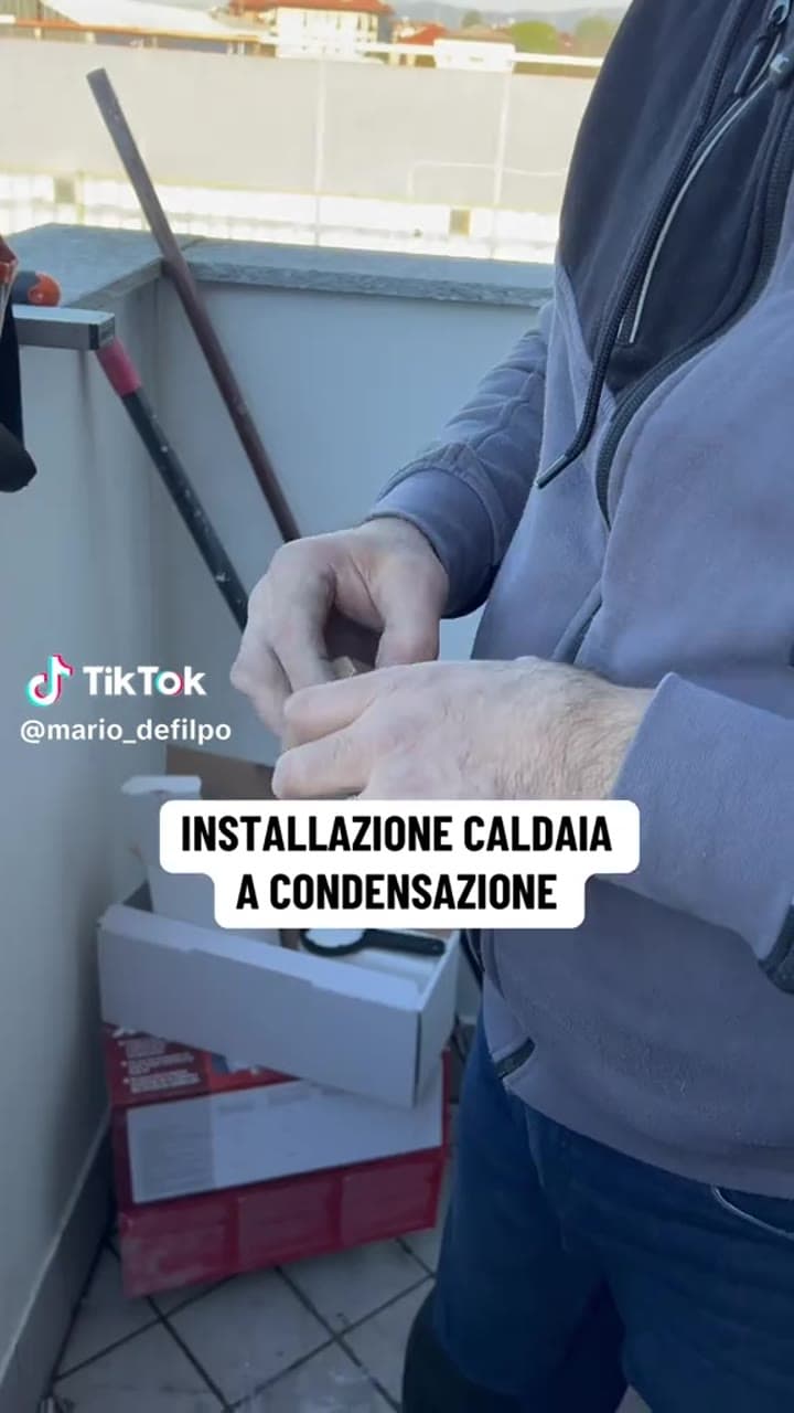 INSTALLAZIONE CALDAIA A CONDENSAZIONE