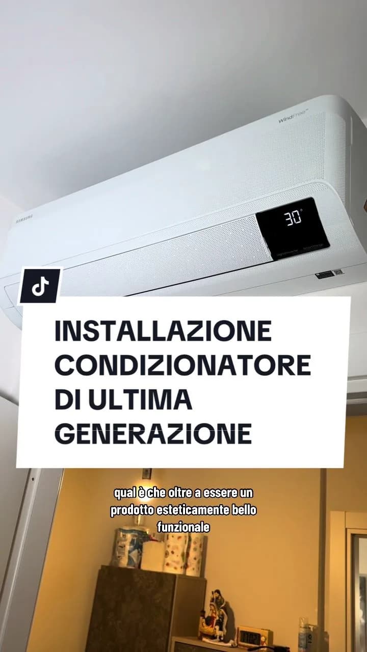 INSTALLAZIONE CONDIZIONATORE DI ULTIMA GENERAZIONE