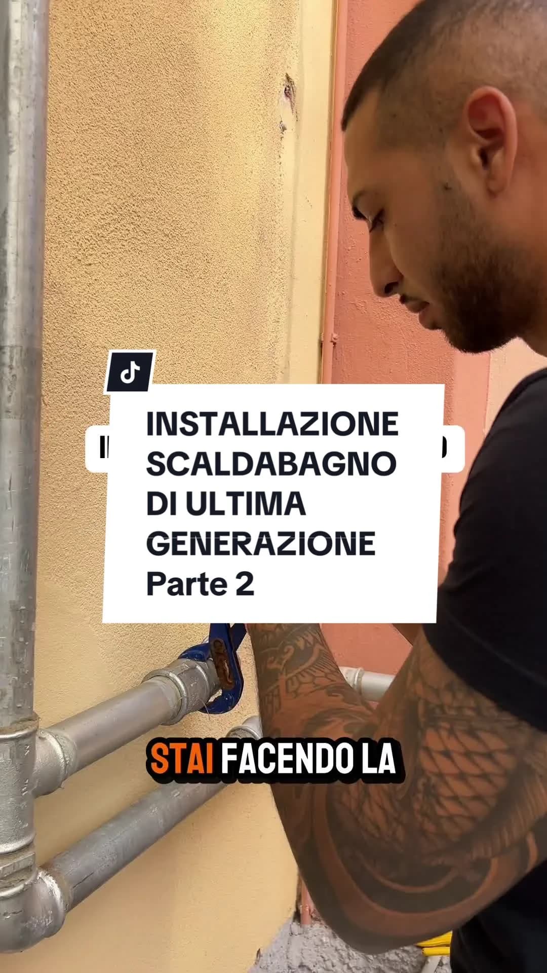 INSTALLAZIONE SCALDABAGNO DI ULTIMA GENERAZIONE Parte 2