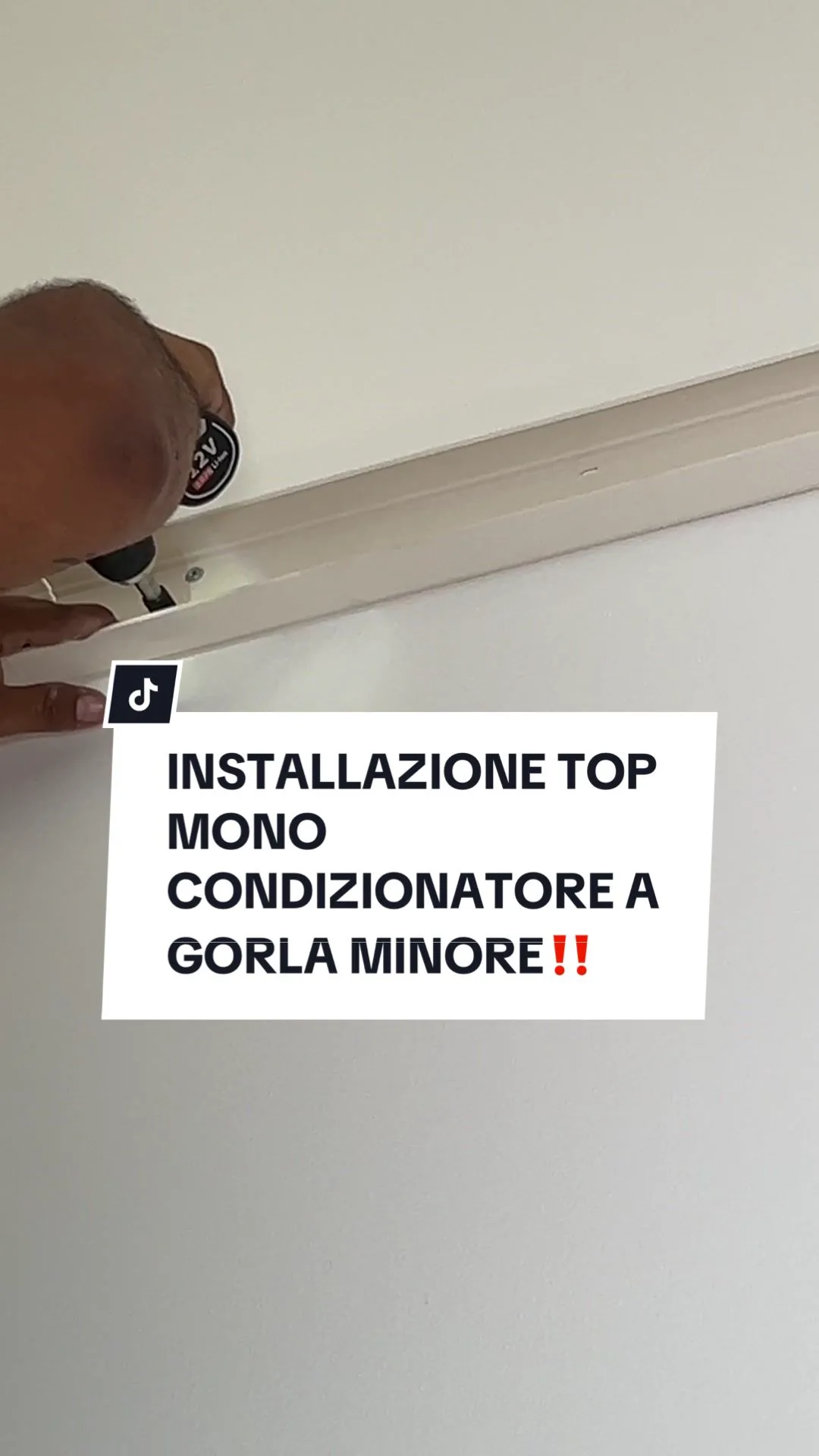 INSTALLAZIONE TOP MONO CONDIZIONATORE A GORLA MINORE‼️