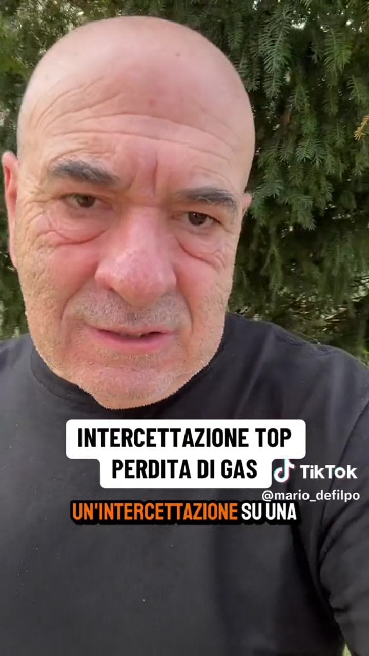INTERCETTAZIONE TOP PERDITA DI GAS