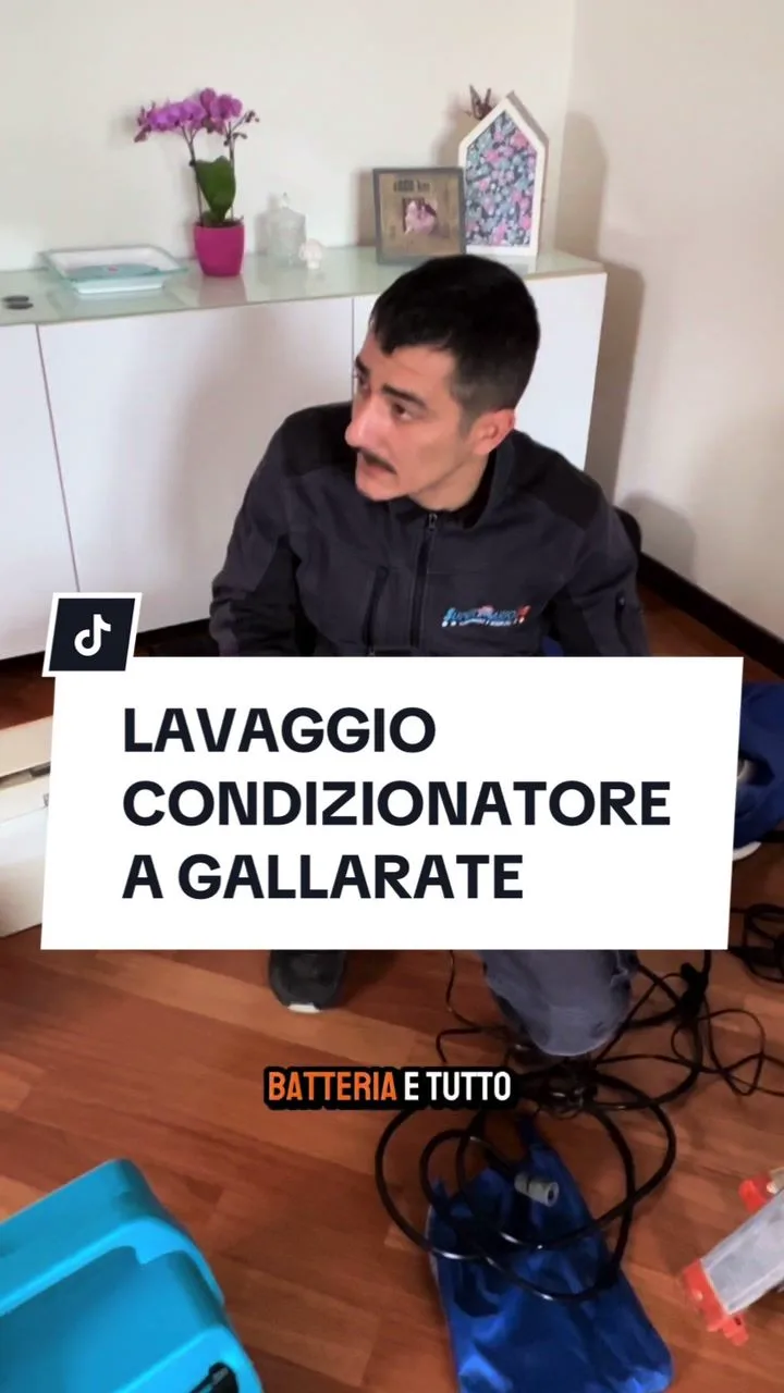 LAVAGGIO CONDIZIONATORE A GALLARATE