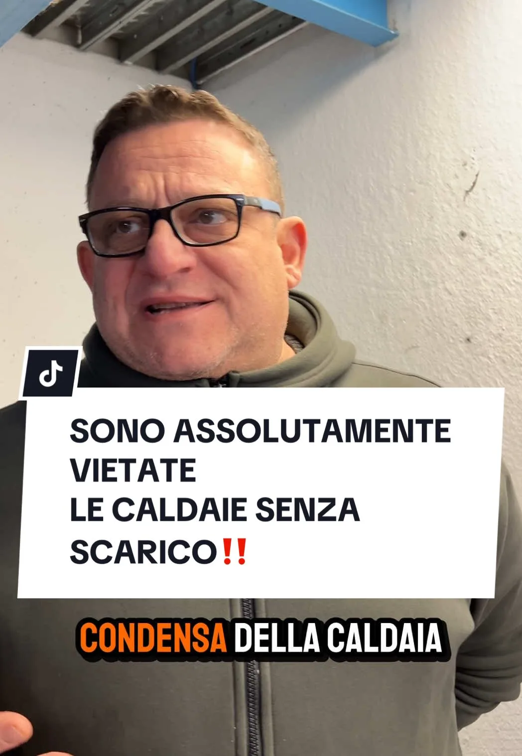 Risposta a @Claudio Minichino SONO ASSOLUTAMENTE VIETATE LE CALDAIE SENZA SCARICO‼️
