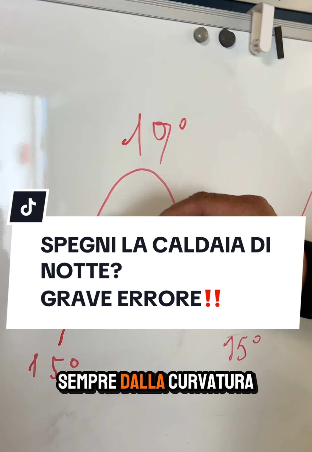 Risposta a @falco SPEGNI LA CALDAIA DI NOTTE? GRAVE ERRORE‼️