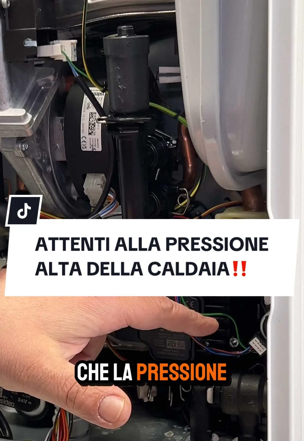 Risposta a @Lino de Rosa ATTENTI ALLA PRESSIONE ALTA DELLA CALDAIA‼️