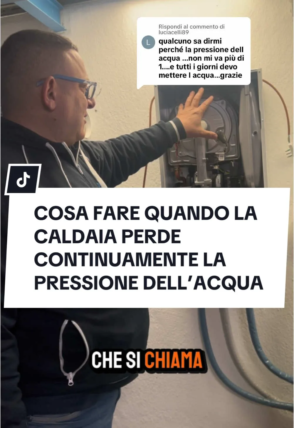 Risposta a @luciacelli89 COSA FARE QUANDO LA CALDAIA PERDE CONTINUAMENTE LA PRESSIONE DELL’ACQUA
