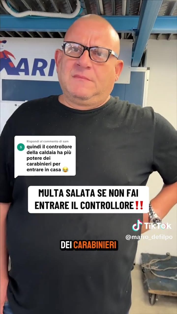Risposta a @sam MULTA SALATA SE NON FAI ENTRARE IL CONTROLLORE‼️
