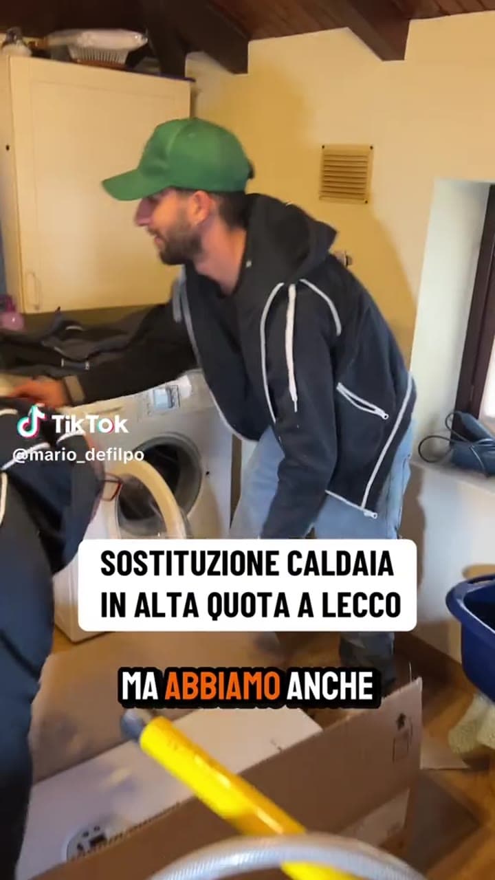 SOSTITUZIONE CALDAIA IN ALTA QUOTA A LECCO