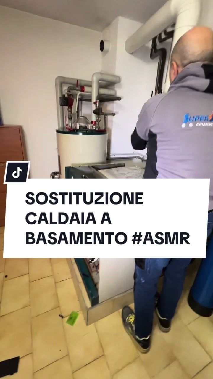 SOSTITUZIONE CALDAIA A BASAMENTO