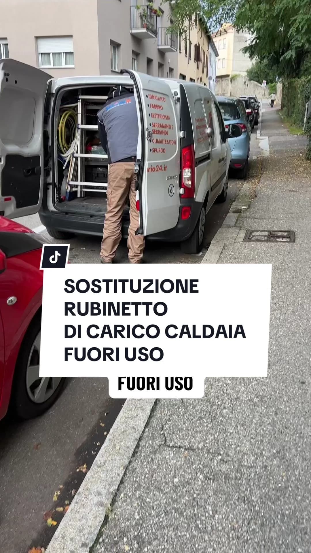 SOSTITUZIONE RUBINETTO DI CARICO CALDAIA FUORI USO