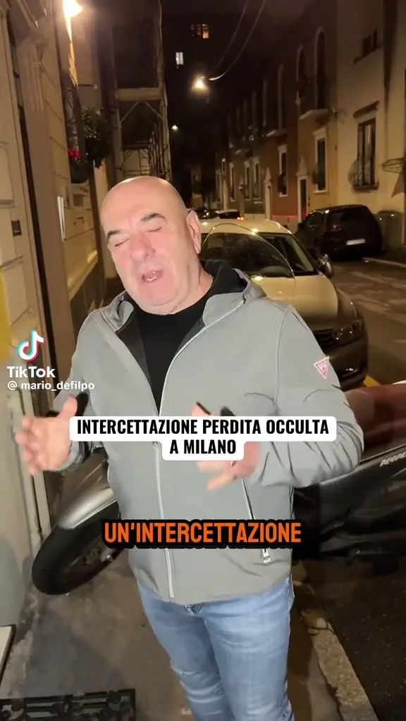 INTERCETTAZIONE PERDITA OCCULTA A MILANO